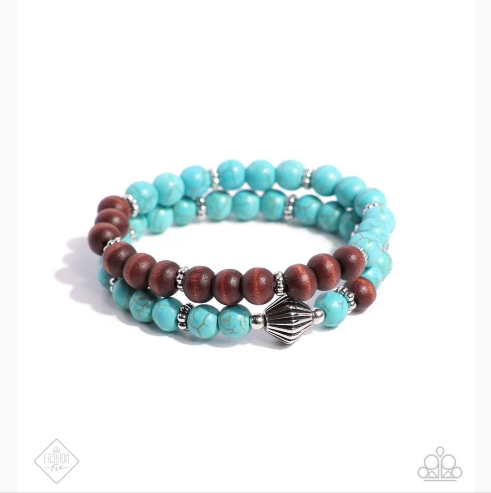 Restful Review Blue Bracelet Western Beaded Fashion jewelry